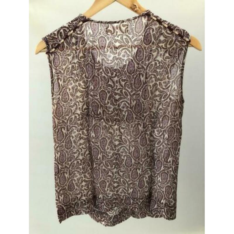 Indy&Cold dames top viscose maat S zonder mouw