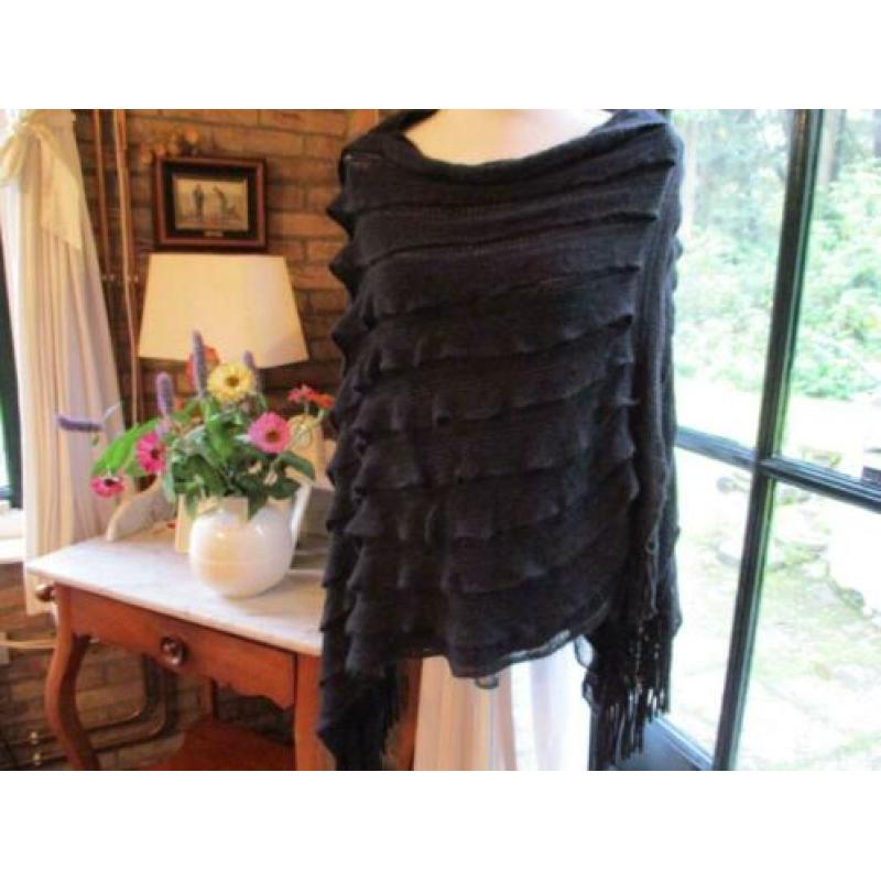 mj/ NIEUW! CAPE/PONCHO/allemaal laagjes one size