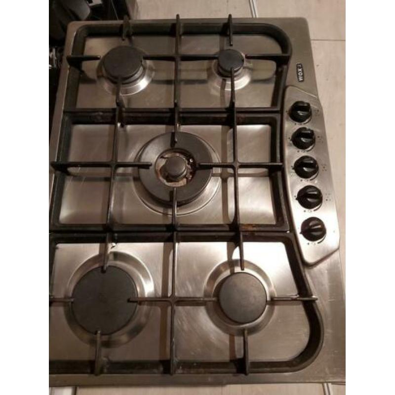 5 pits gaskookplaat / gas kookplaat inbouw