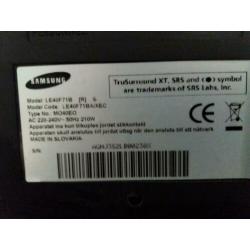 Samsung tv flatscreen mat scherm