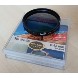 Hama Polarisatiefilter, cirkelvormig, HTMC multi-coated 62m