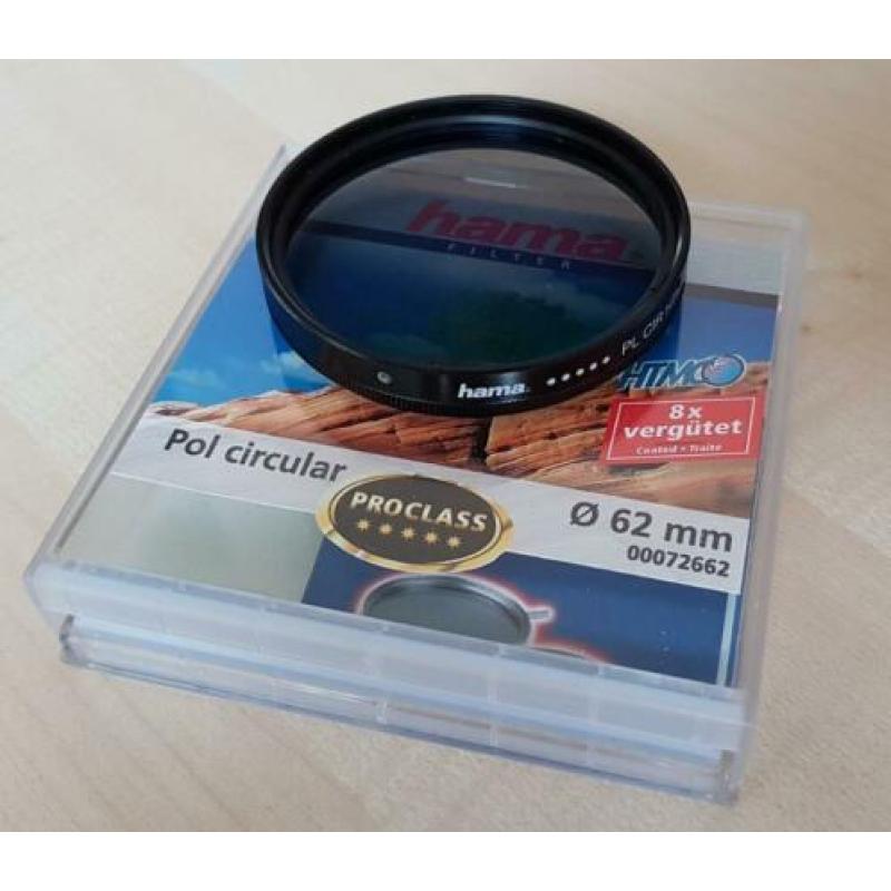 Hama Polarisatiefilter, cirkelvormig, HTMC multi-coated 62m