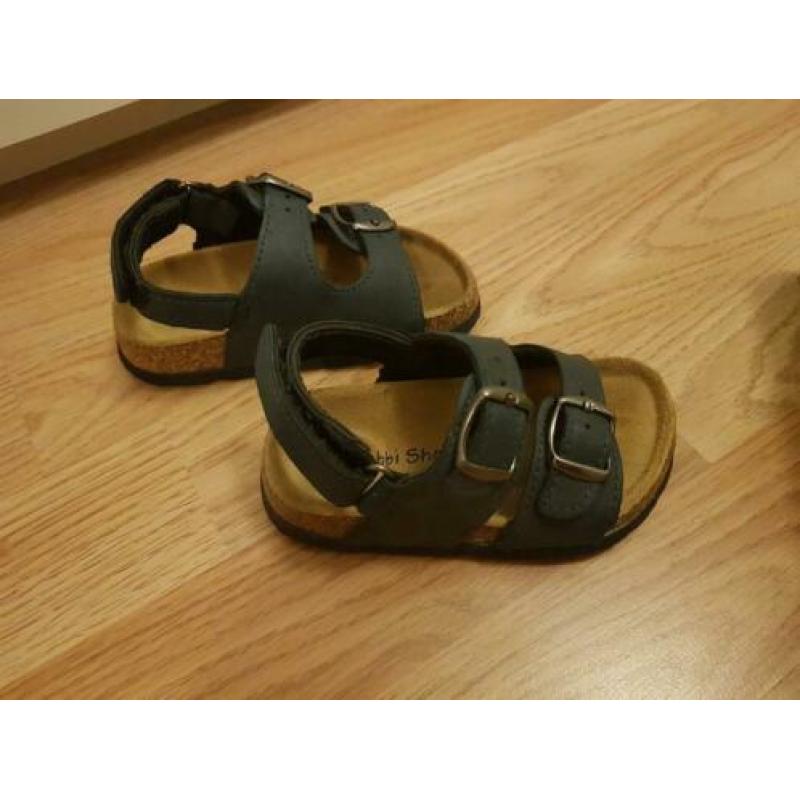Sandalen blauw Bobbi shoes maat 22