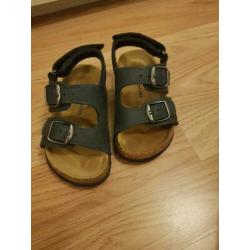 Sandalen blauw Bobbi shoes maat 22