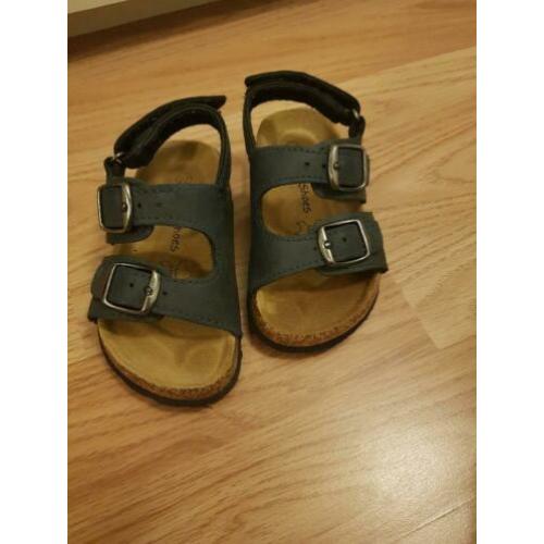 Sandalen blauw Bobbi shoes maat 22