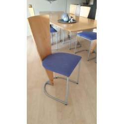 HARVINK design eethoek met 6 stoelen, in zeer goede staat