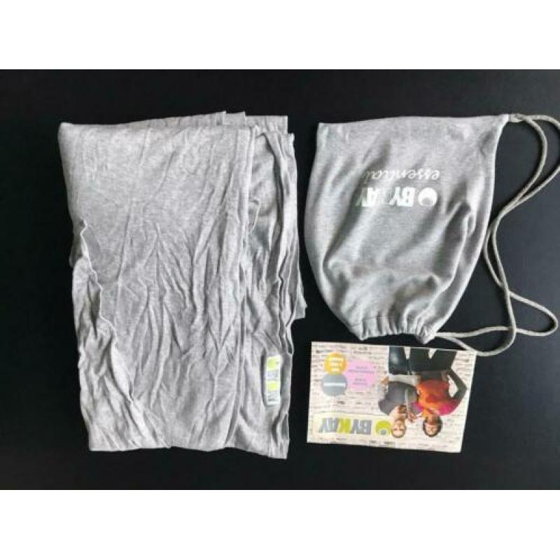 ByKay draagdoek grijs voor baby tot 10kg