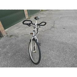 Mercedes fiets van aluminium