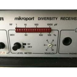 Vintage Sennheiser draadloze microfoonset
