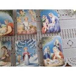 185 religieuze ansichtkaarten vintage.