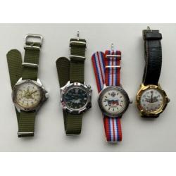 Vintage "Vostok Kamadirkie" heren horloges