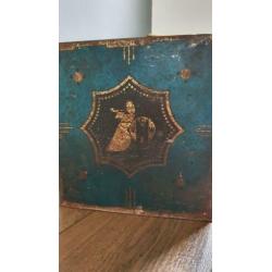 Van Melle's Toffees blik 25 x 24.5 x 21 cm