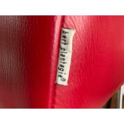 6 rode Bert plantagie stoelen model arc