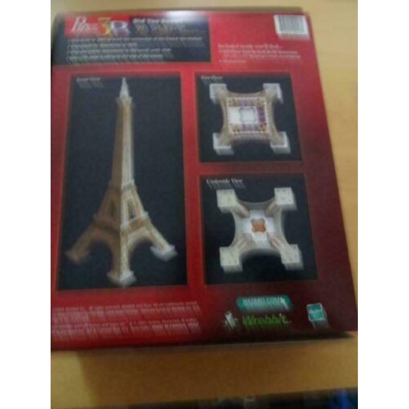 3-D puzzel Eiffel toren Parijs MB