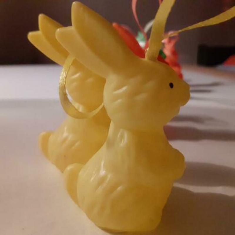 Vintage plastic haasjes (8)