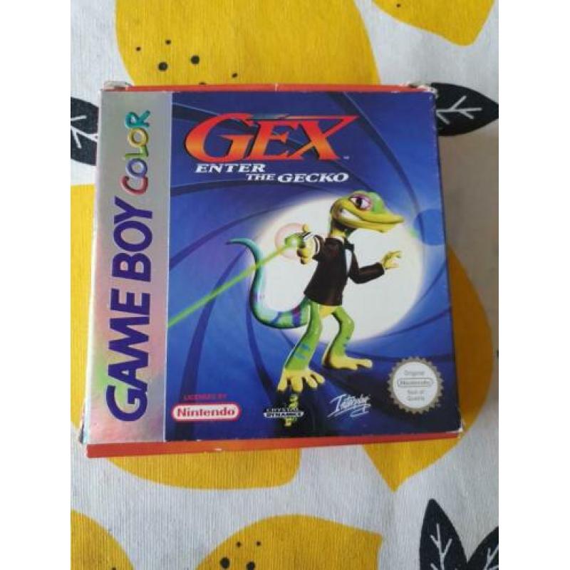 Nintendo Game Boy Color cib Gex