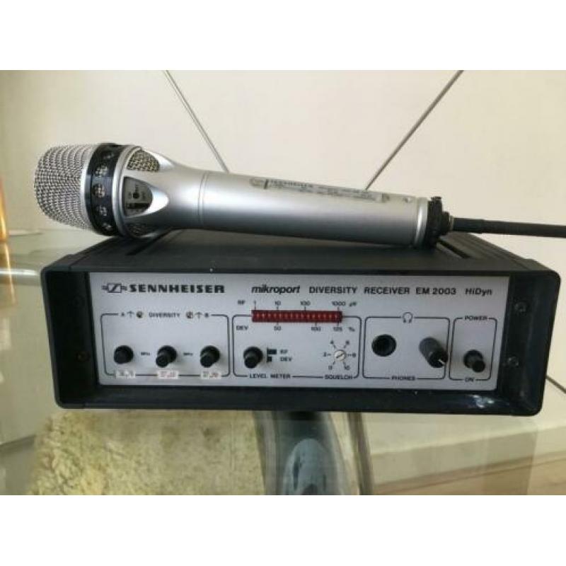 Vintage Sennheiser draadloze microfoonset