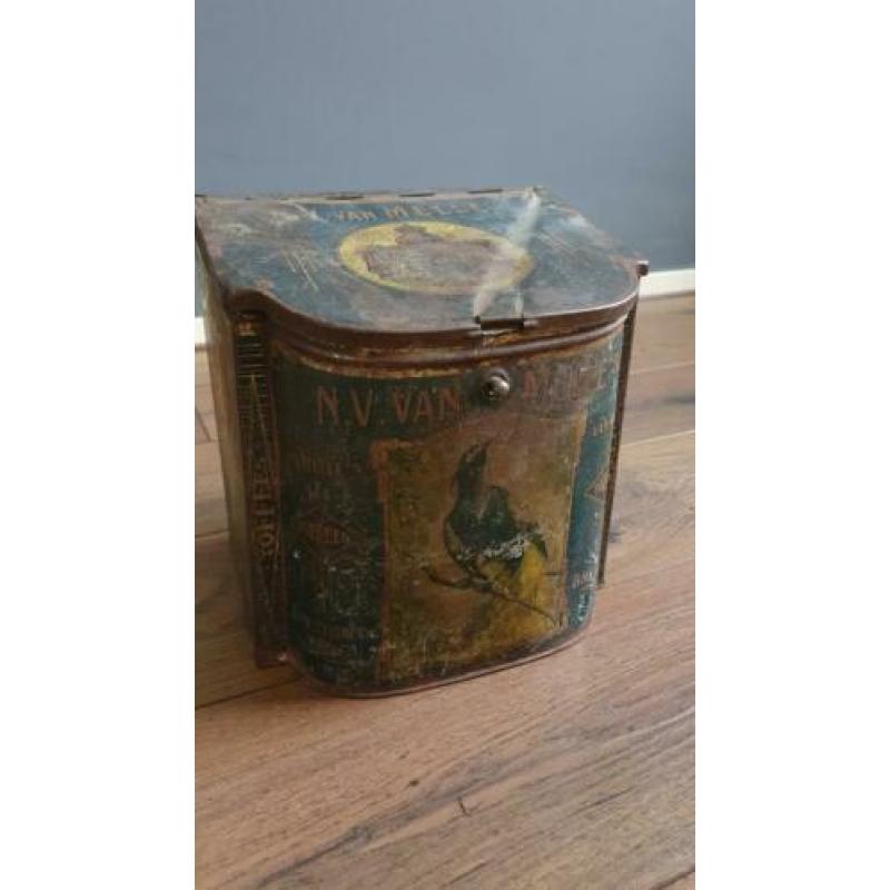 Van Melle's Toffees blik 25 x 24.5 x 21 cm