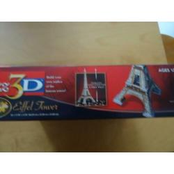 3-D puzzel Eiffel toren Parijs MB