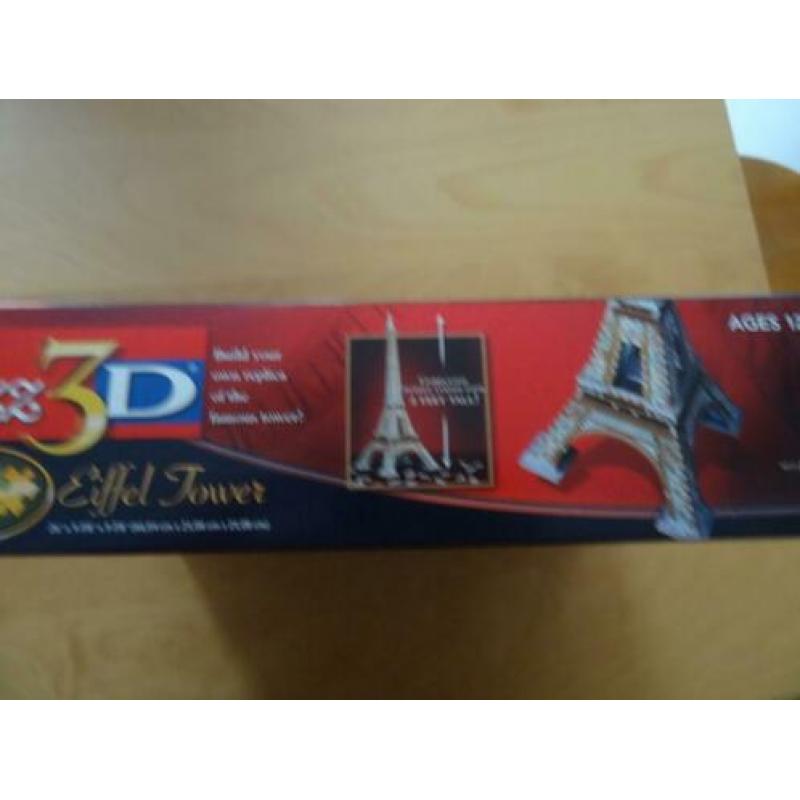 3-D puzzel Eiffel toren Parijs MB