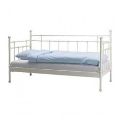 wit metalen 1 persoonsbed