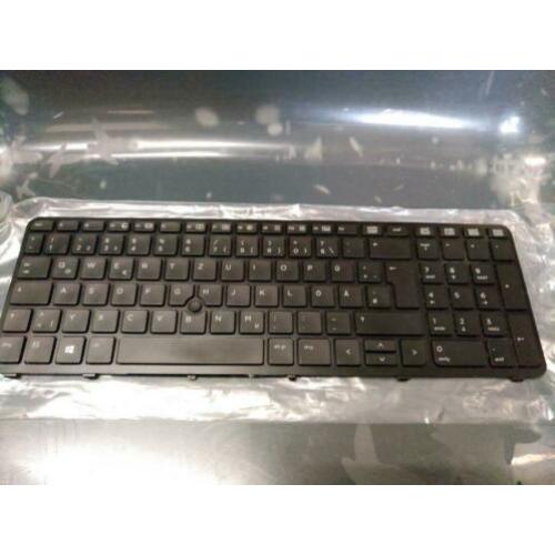 Hp zbook 15 toetsenbord Duits Qwertz met verlichting