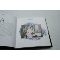 parker pen adresboek met oude parker reclame's 15,5 x 15,5