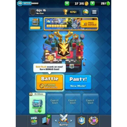 clash royale account 4700+ ?? level 10