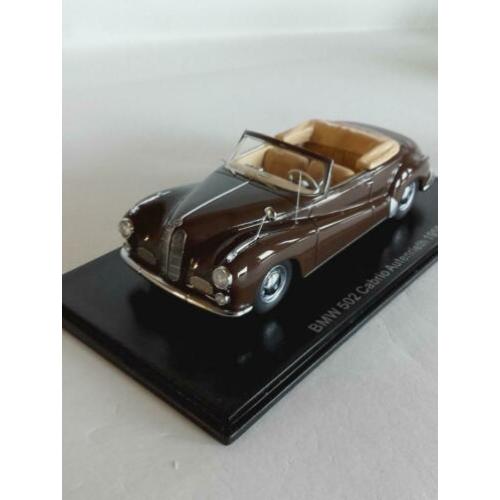BMW 502 Cabrio Autenreith 1956 - NEO 1:43 NIEUW !!