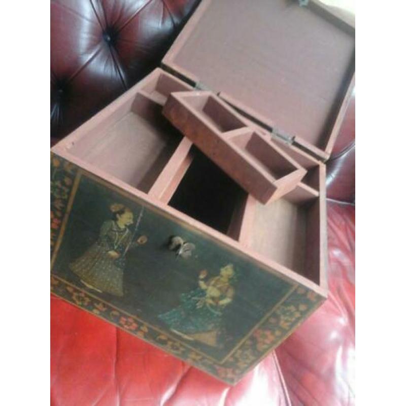 Houten chineese theekist