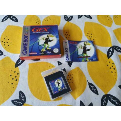 Nintendo Game Boy Color cib Gex