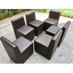 6 Johanson Design stoelen in goede staat!