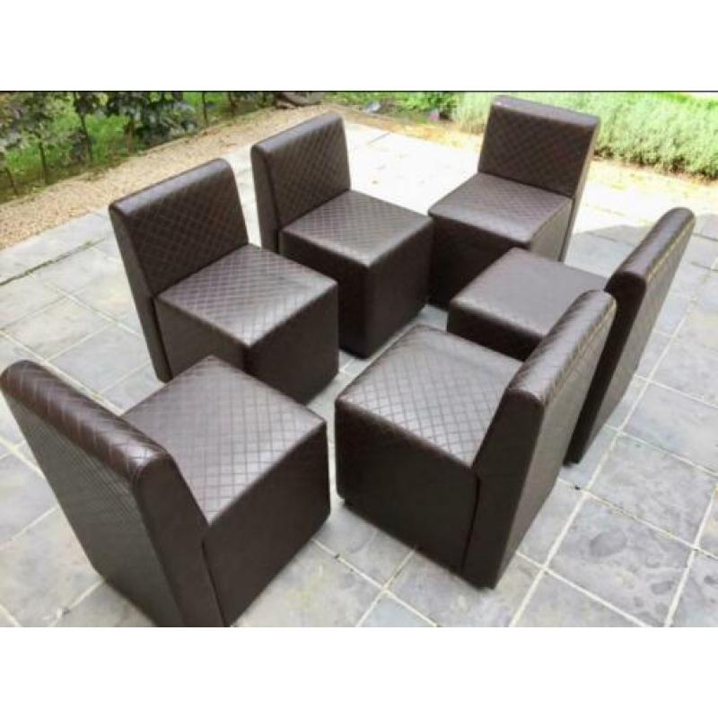 6 Johanson Design stoelen in goede staat!