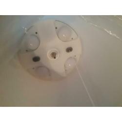 Gacoli buitenlamp Monroe 3 rvs poot