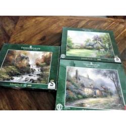 Kinkade puzzels, gegarandeerd compleet