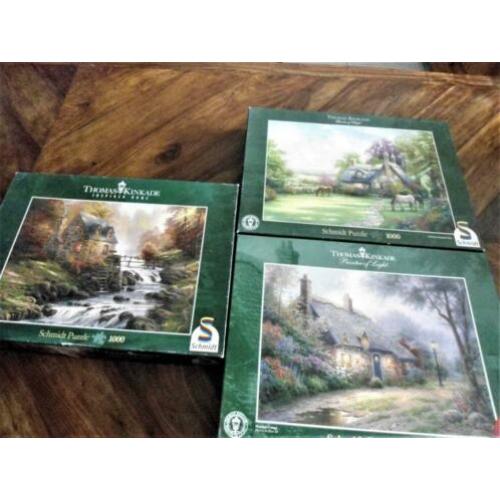 Kinkade puzzels, gegarandeerd compleet