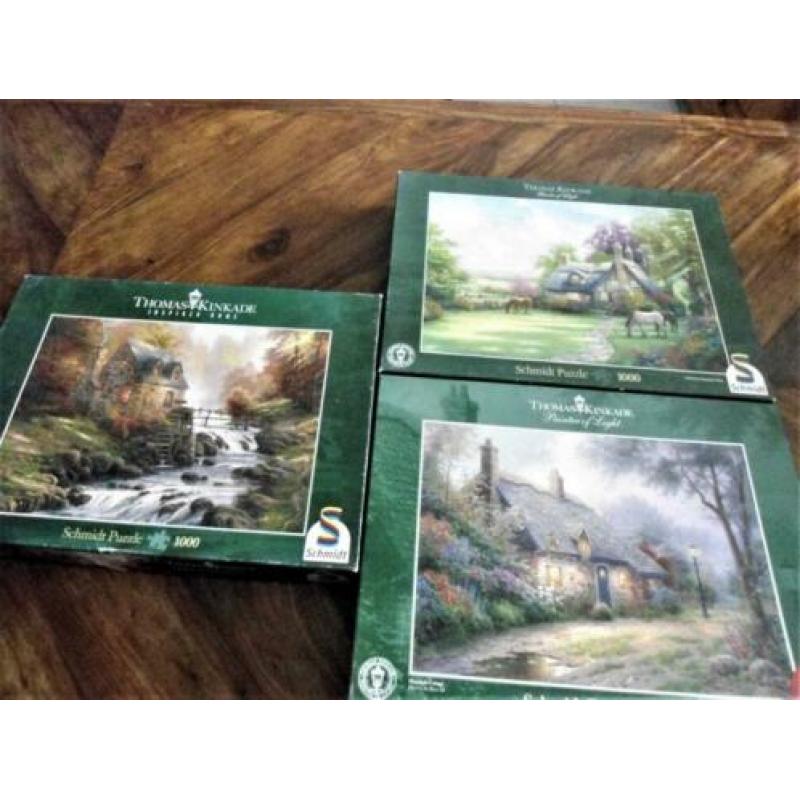 Kinkade puzzels, gegarandeerd compleet