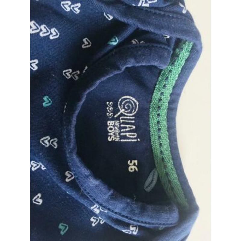 Quapi Newborn set muts, romper en sokjes maat 56