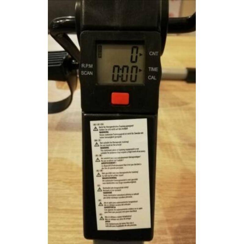 Fietstrainer, Stoelfiets, Bureautrainer met teller - RPM,CAL