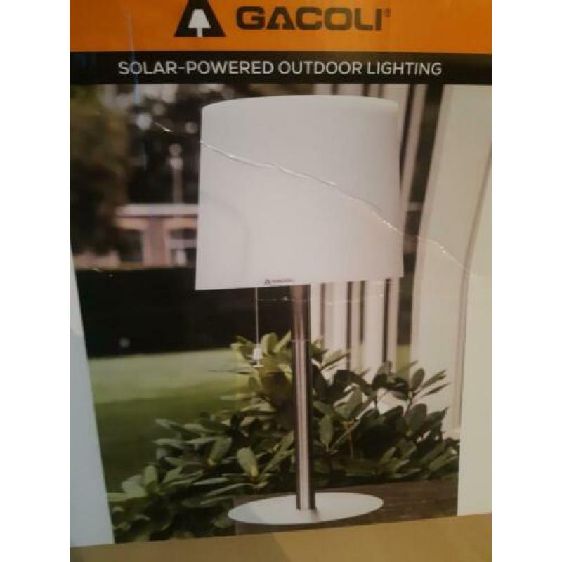 Gacoli buitenlamp Monroe 3 rvs poot