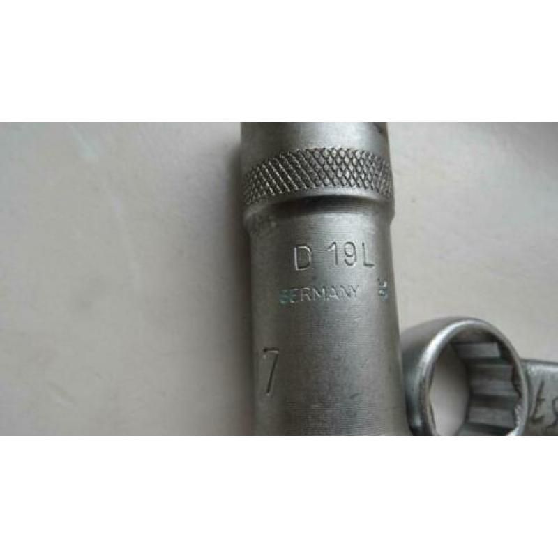 Gedore D19L dop maat 17 1/2 aandrijving