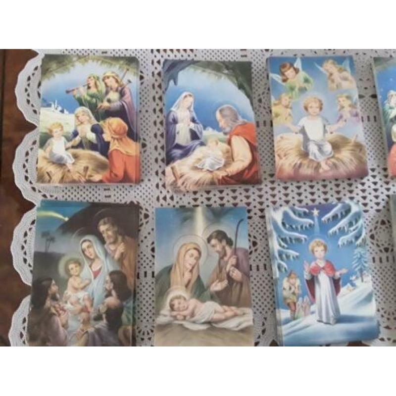 185 religieuze ansichtkaarten vintage.