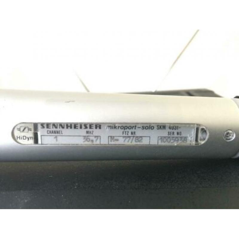 Vintage Sennheiser draadloze microfoonset