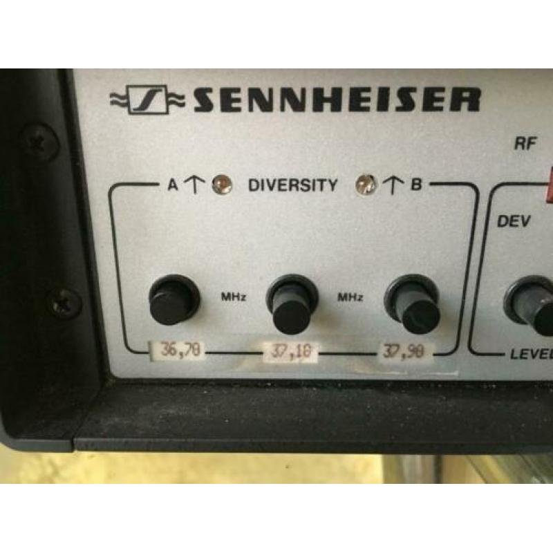 Vintage Sennheiser draadloze microfoonset