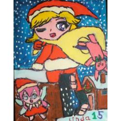 schilderij op doek CHIBI 15