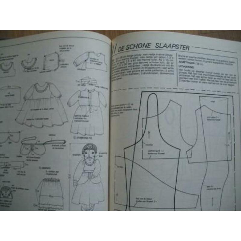 Die Masche -Sprookjes Poppen Maken-Tijdschrift??Mooi Vintage