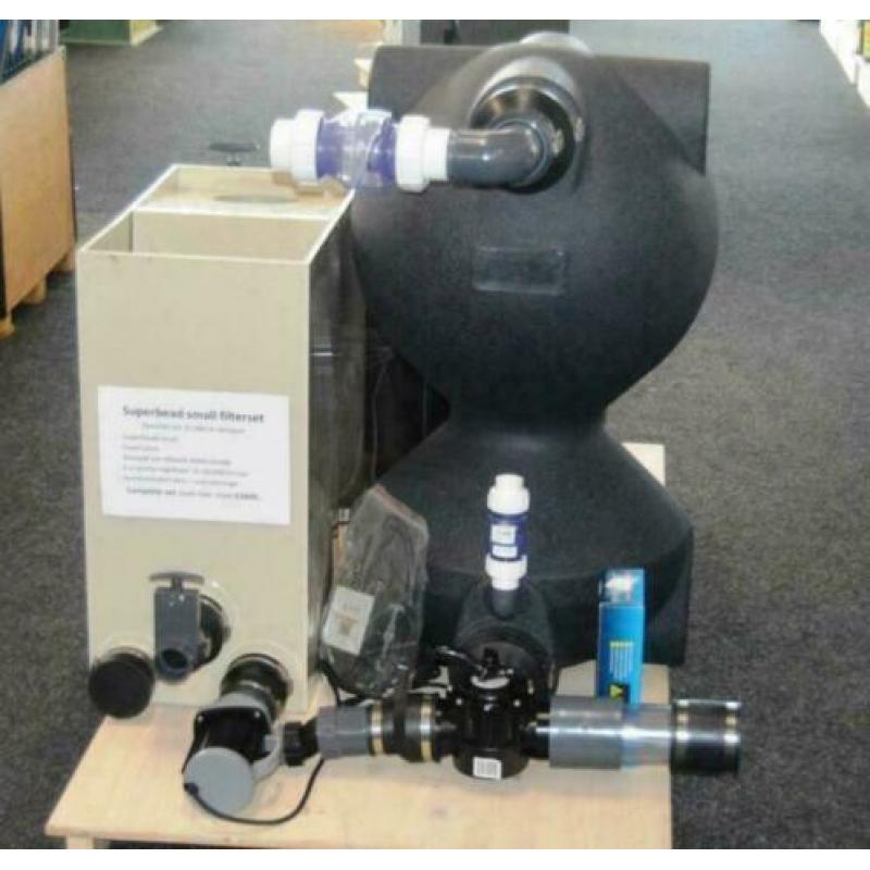 Superbead filter, Beadfilter systemen:makkelijk in onderhoud