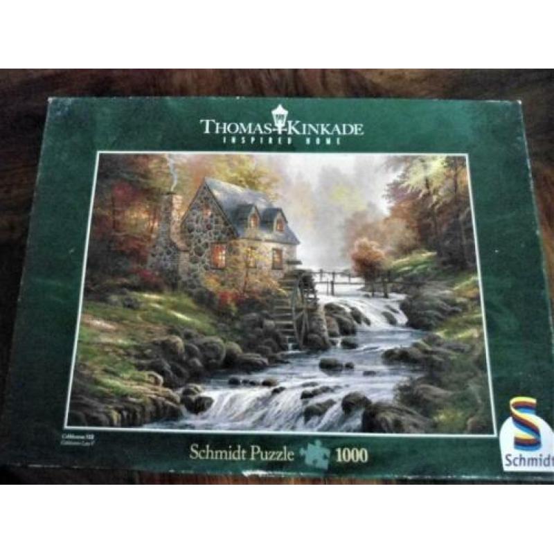 Kinkade puzzels, gegarandeerd compleet
