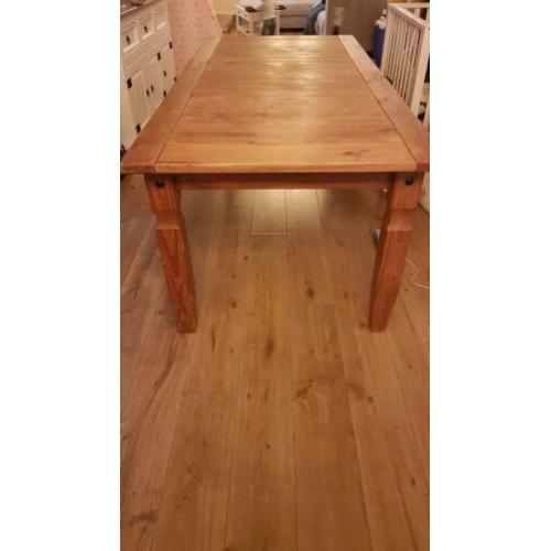 mexicaans grenen eettafel