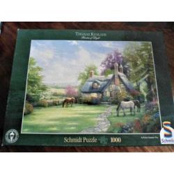 Kinkade puzzels, gegarandeerd compleet